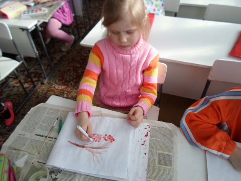 Развитие творческих способностей детей старшего дошкольного возраста через нетрадиционные методы рисования.