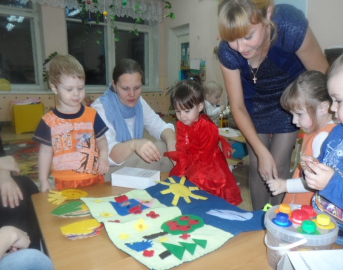 Мастер-класс для родителей «Игровые пособия для формирования представлений о цвете у детей раннего возраста».