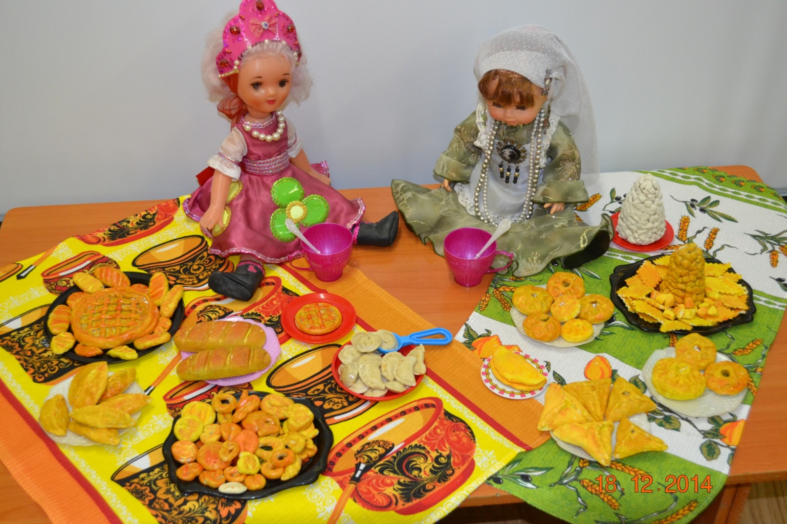 Конспект занятия Приобщение детей к народным традициям через знакомство с национальной кухней