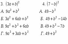 План-конспект урока по алгебре на тему Формула квадрата суммы двух выражений (7класс)