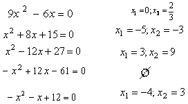 Урок алгебры в 8 классе на английском языке Биквадратные уравнения