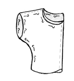 Обработка горловины подкройной обтачкой инструкционная карта
