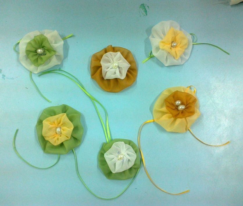 Конспект занятия в ГПД по теме «Изготовление цветка из ткани – держателя для шторы»
