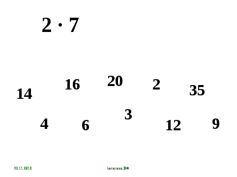Конспект по математике на тему Табличный случай умножения числа 3 (2 класс)