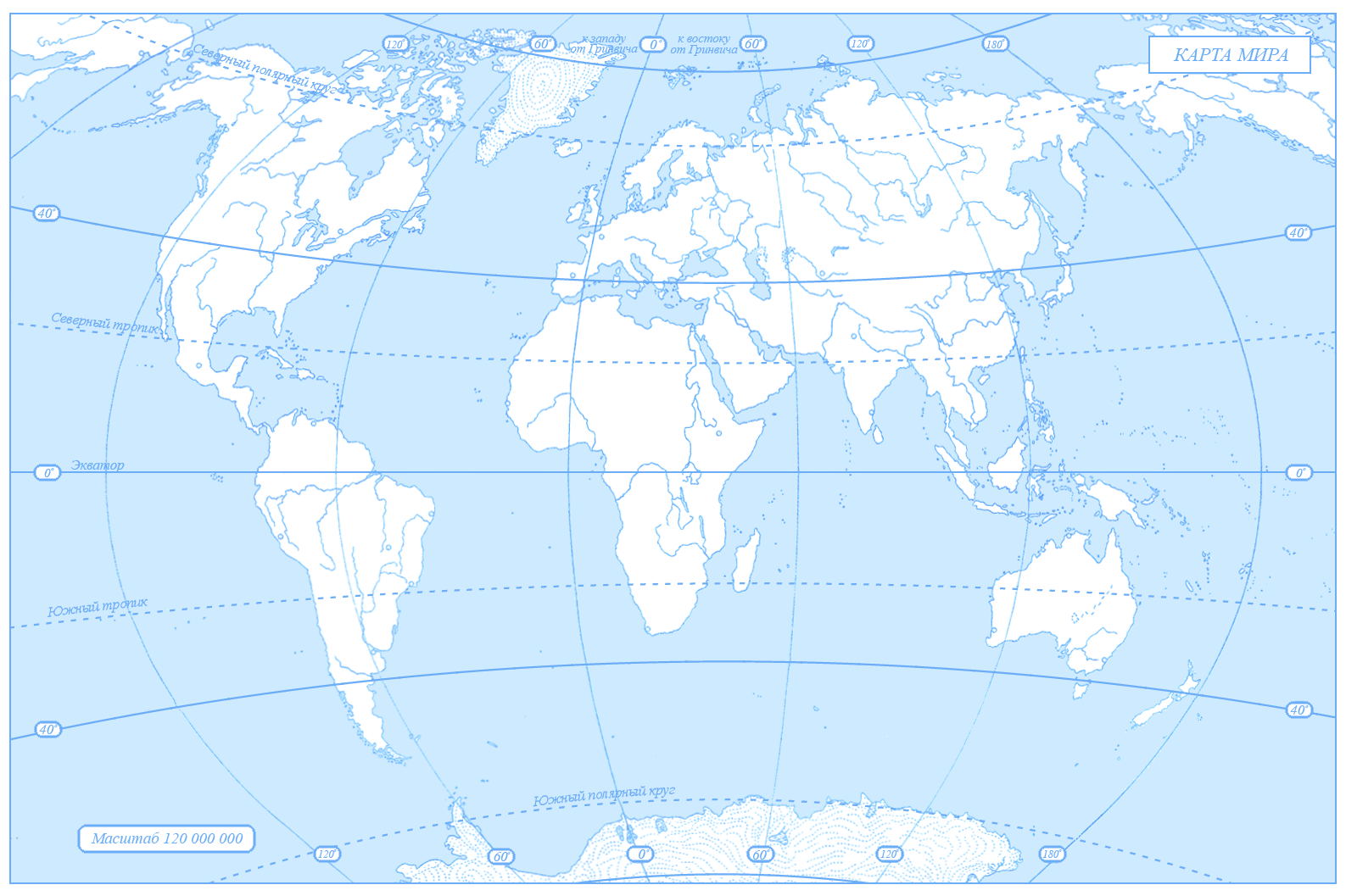 Контрольная по географии на тему: Течения Мирового океана
