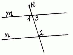 Конспект урока по геометрии 7 класс. Тема: Параллельные прямые.