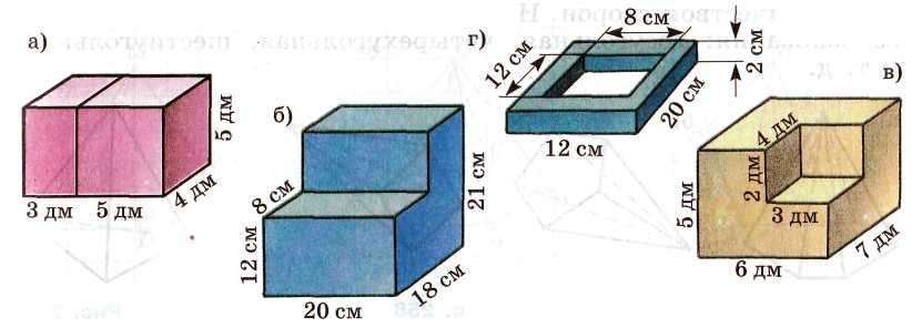 Геометрия «Понятие объема. Объем прямоугольного параллелепипеда»