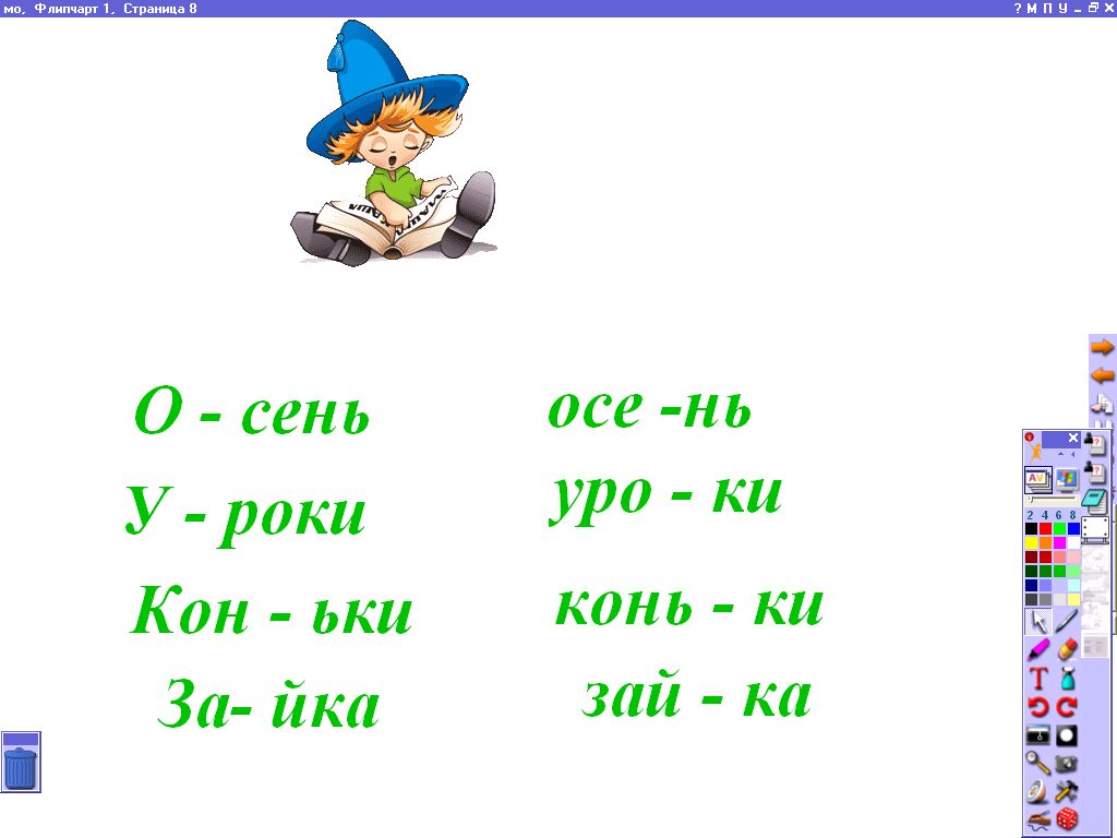Мастер класс с использованием интерактивной доски по русскому языку на тему « Обозначение согласных и гласных звуков буквами».