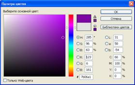 Тема: Растровые изображения на экране монитора. Палитры цветов в системах цветопередачи RGB;CMYK; HSB