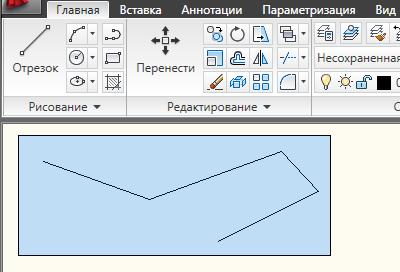 Лабораторная работа: Графический интерфейс AUTOCAD. Настройка параметров чертежа. Создание и сохранение документа.