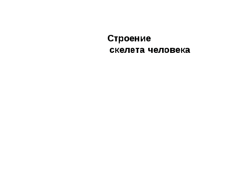 Урок окружающего мира в 3 классе Опора тела и движения