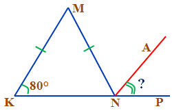 Разработка урока по теме «Свойства равнобедренного треугольника»