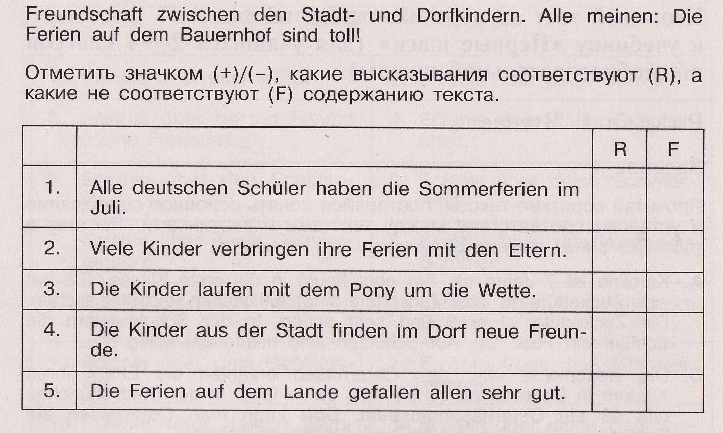 Программа внеурочной работы по немецкому языку в 4 классе