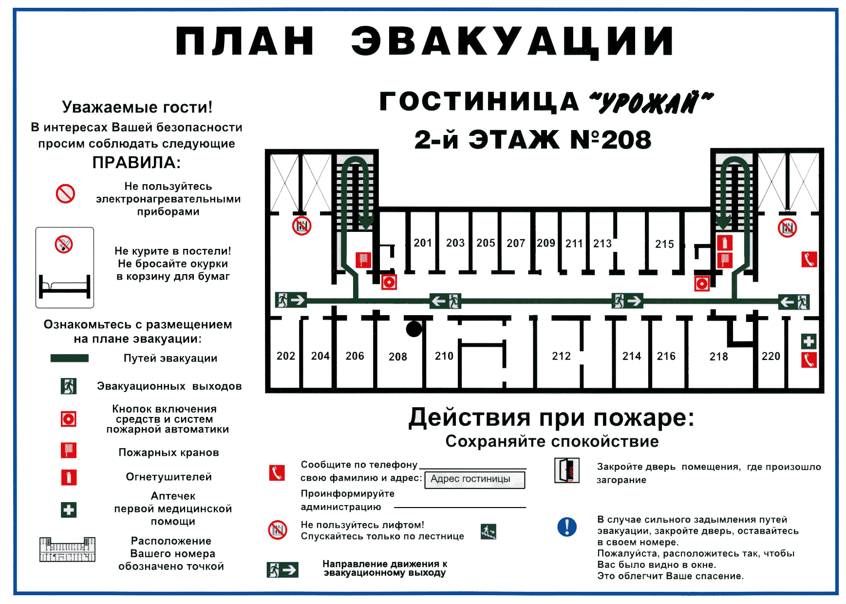 Методические рекомендации по пожарной безопастности.