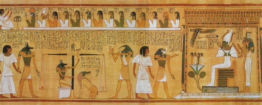 Контрольная работа по Древнему Египту с контурной картой
