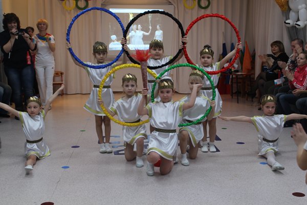 Зимняя олимпиада в детском саду