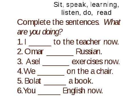 I speak three languages: Kazakh, Russian and English