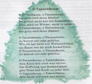 Урок немецкого языка на тему Weihnachten
