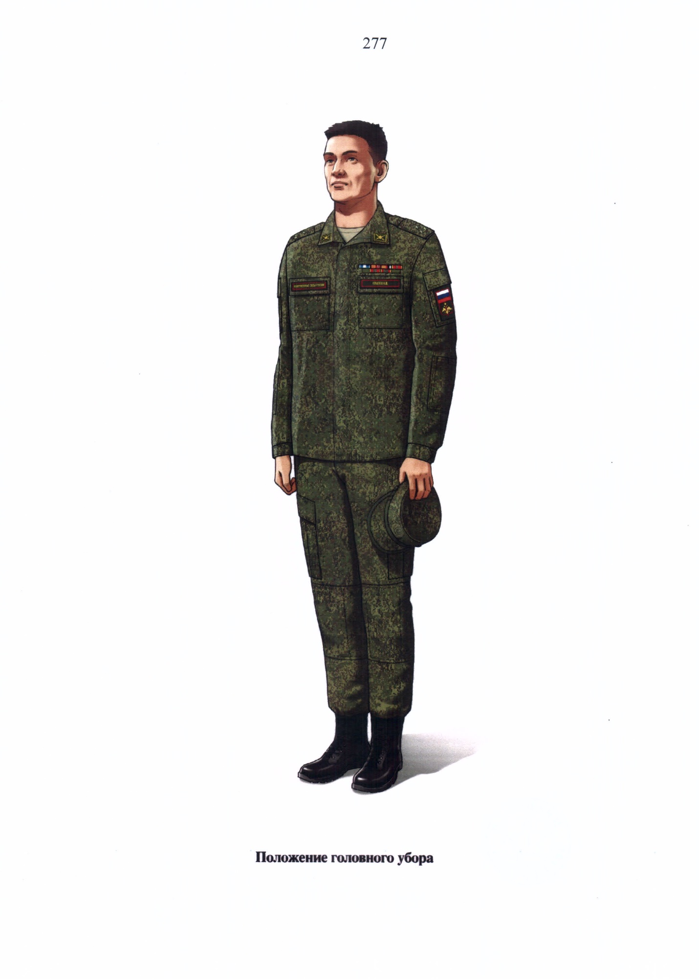 Форма одежды военнослужащих Российской армии 2021