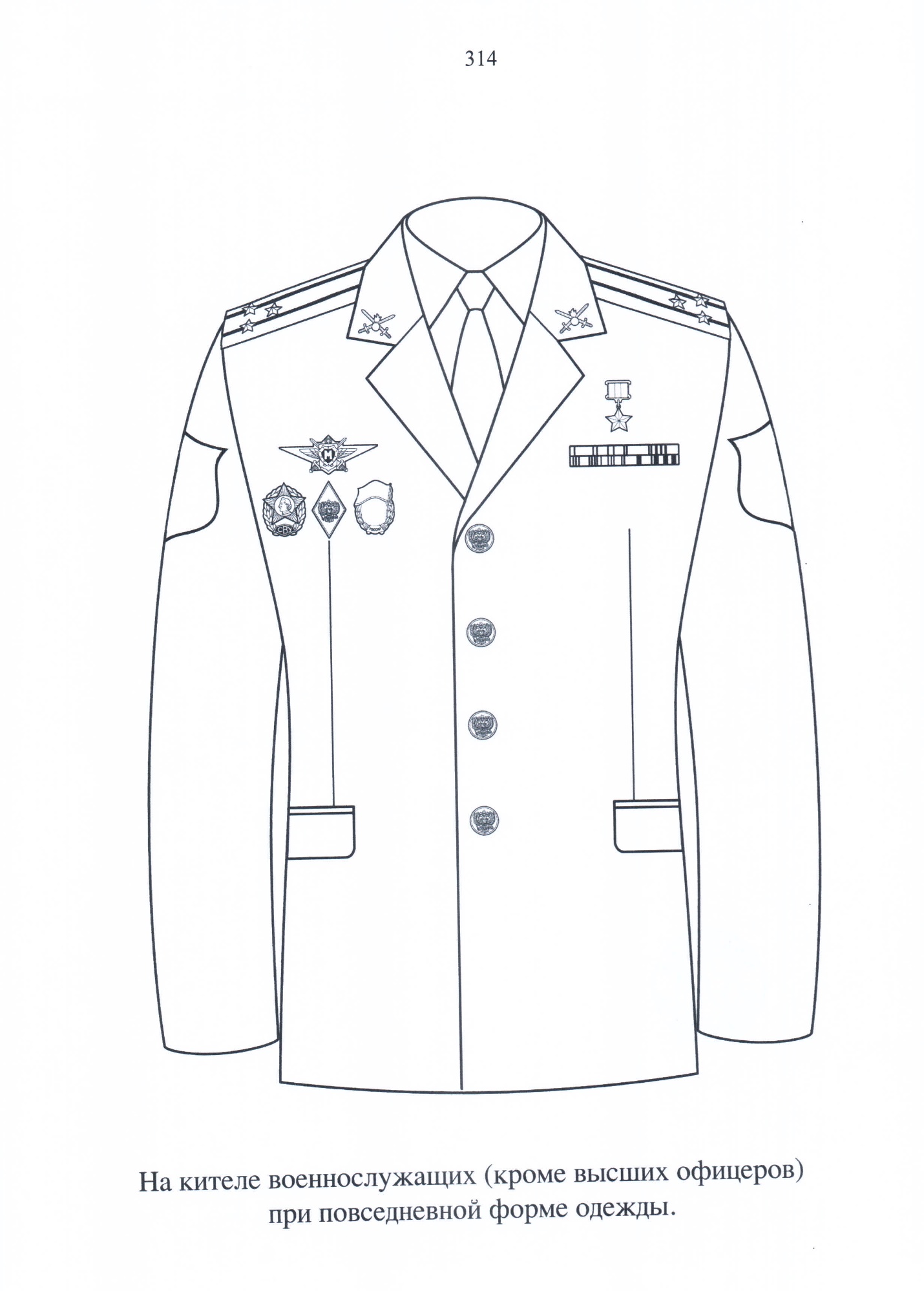 Положение формы одежды для кадетских классов