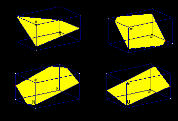 Конспект урока на тему:Прямоугольный параллелепипед и тетраэдр. Построение сечений
