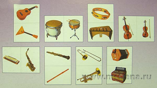 Конспект игра музыкальных инструментах. Карточки с изображением музыкальных инструментов. Музыкальные инструменты в детском саду. Разрезные карточки музыкальные инструменты. Карточки музыкальных инструментов для детского сада.