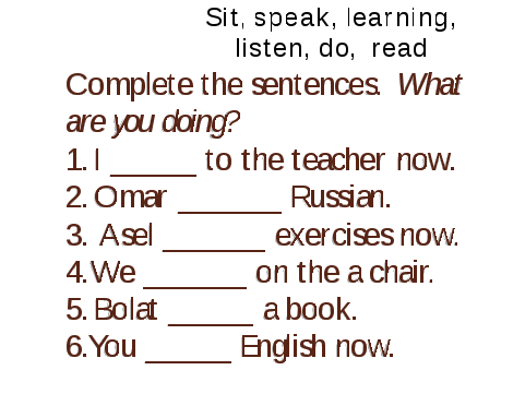 I speak three languages Kazakh, Russian and English