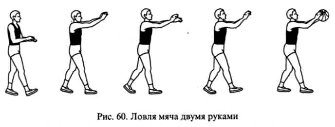 Конспект урока по физической культуре для учащихся 2 класса Ловля и передача мяча на месте и в движении