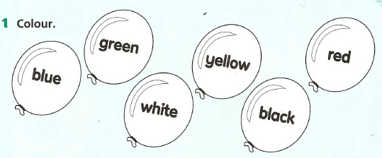 Упражнения на отработку лексики по теме Цвета - Colours