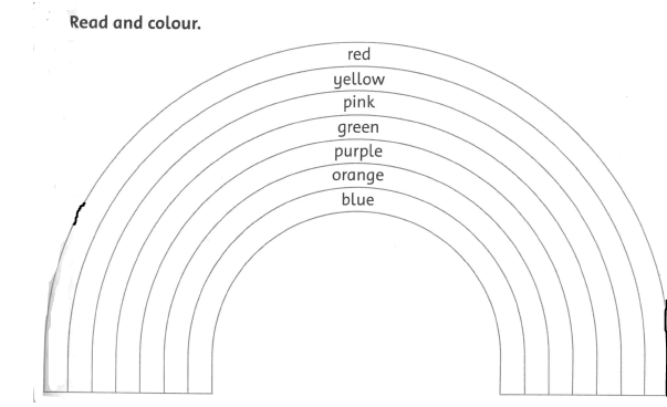 Упражнения на отработку лексики по теме Цвета - Colours