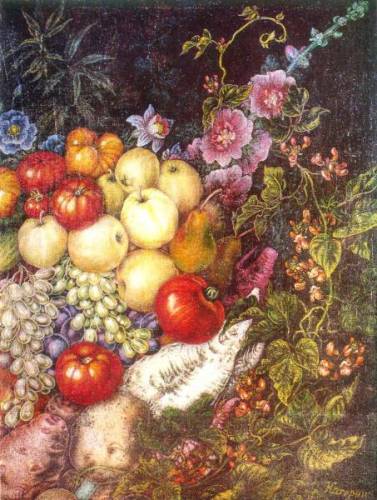 Конспект уроку на тему:Письмовий твір-опис природи за картиною Катерини Білокур «Багрянець осені» у художньому стилі