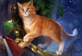 Мастер-класс Сказка о рыжем коте