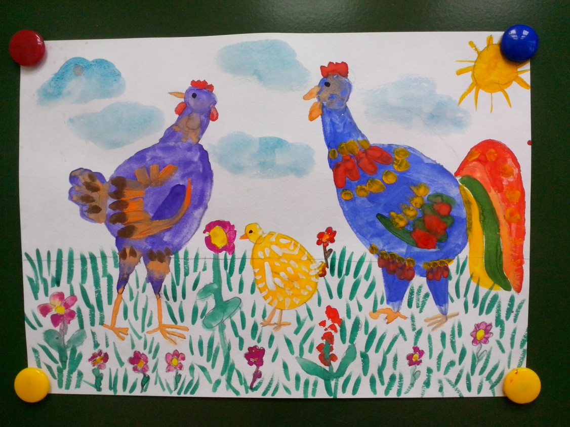 Урок «Птичье семейство» по изобразительному искусству для 1 класса
