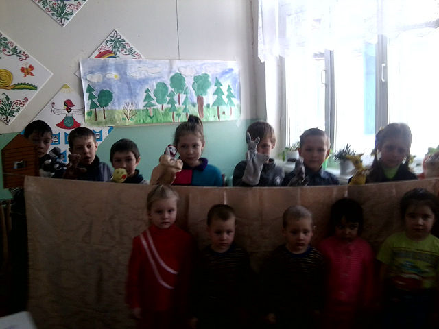 Проект с учащимися начальной школы Кукольный театр
