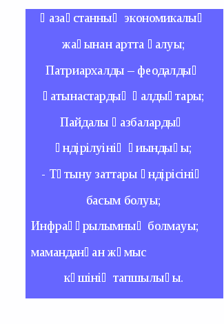 Қазақстандағы индустрияландыру жылдары сабақ жоспары