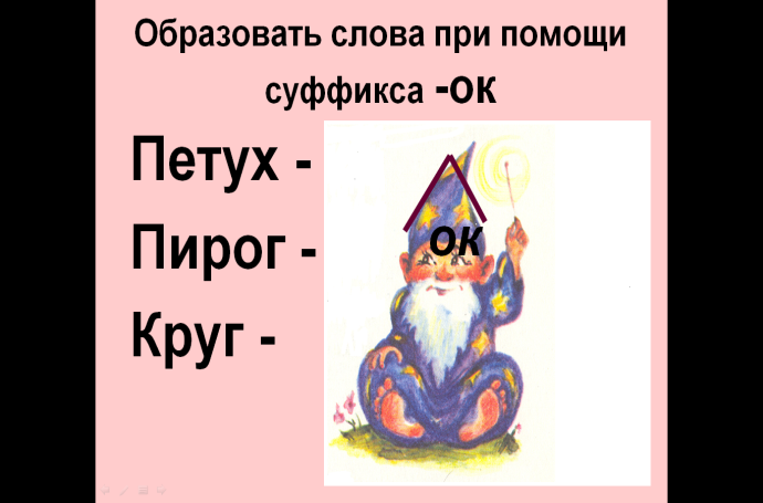 Конспект урока по русскому языку, 3 класс Тема: Состав слова. Чередование согласных звуков в корне слова.