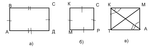 Тест-обучающая программа Четырехугольники