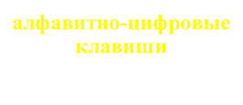 Разработка урока по информатике на тему Клавиатура