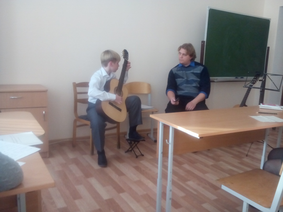 Разработка открытого урока по специальности классическая гитара на тему Работа над основными видами фактур гитарной музыки на начальном этапе обучения