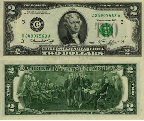 Лекция по дисциплине Операции с наличной иностранной валютой по теме:Реквизиты доллара США