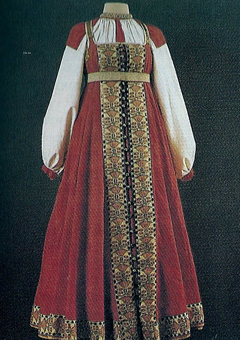 Русская народная женская одежда