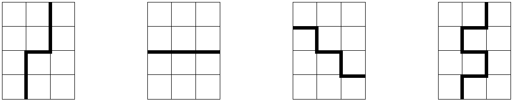 Прямоугольник на 4 равные части 4 способа