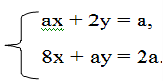 Конспект урока по алгебре Исследование системы линейных уравнений с двумя переменными (7 класс)
