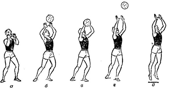 План-конспект урока по физической культуре в 10 классе, раздел: волейбол