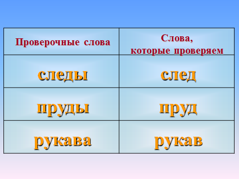 Урок русского языка в 5 классе