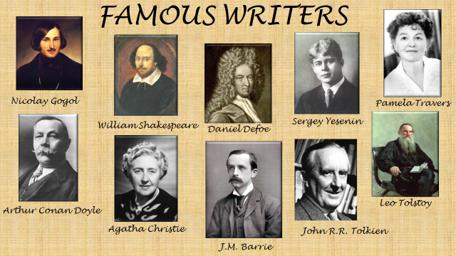Famous writers (5 класс)