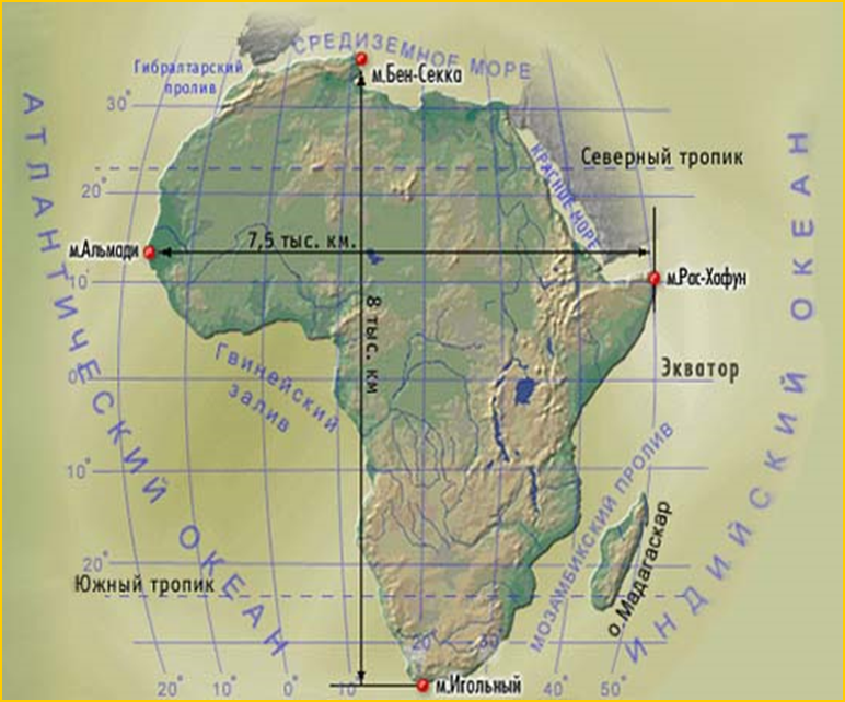 Разработка урока по географии (Африка: образ материка)