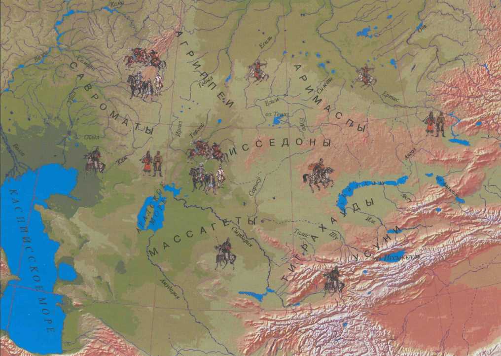 Открытый урок по истории Казахстана на тему Саки