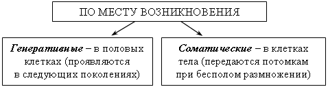 Урок биологии на тему : Закономерности изменчивости: Мутационная изменчивость