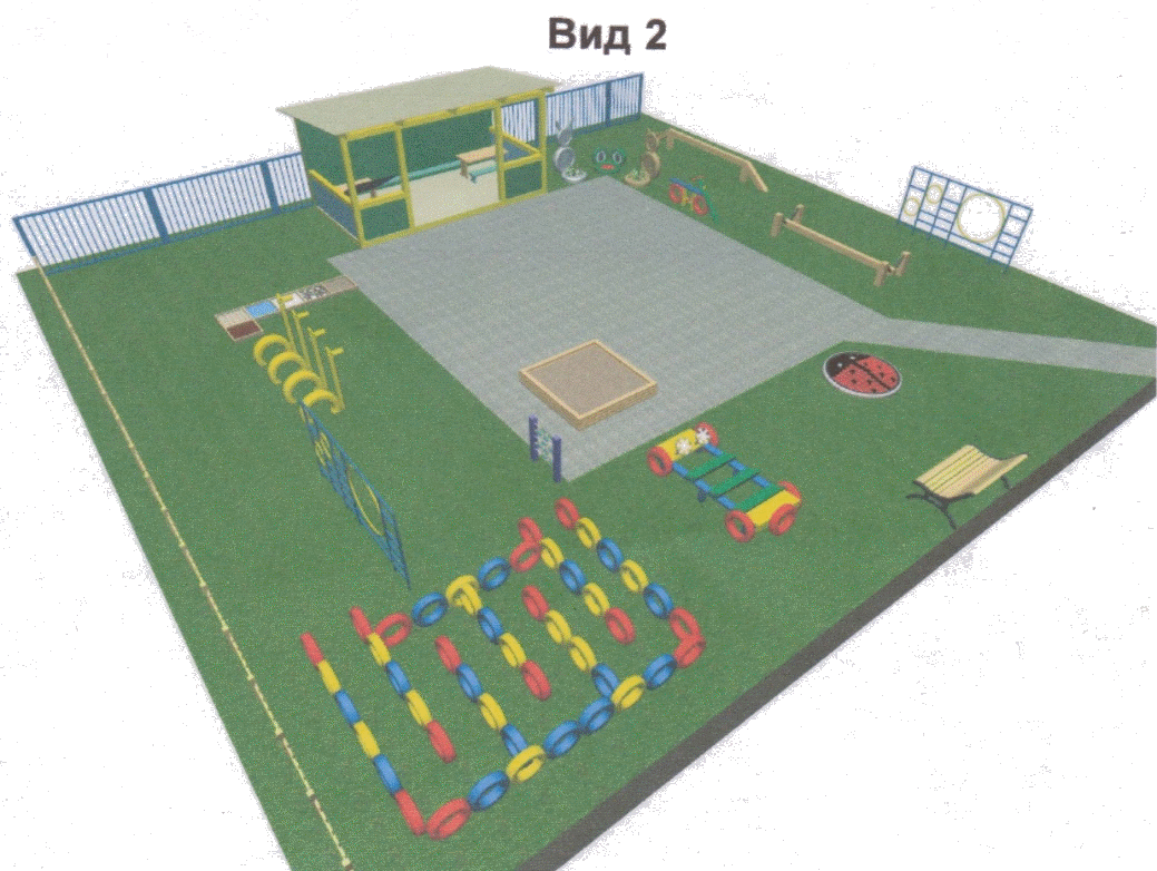 Проект оформление игровой площадки на улице для детей 2 младшей группы
